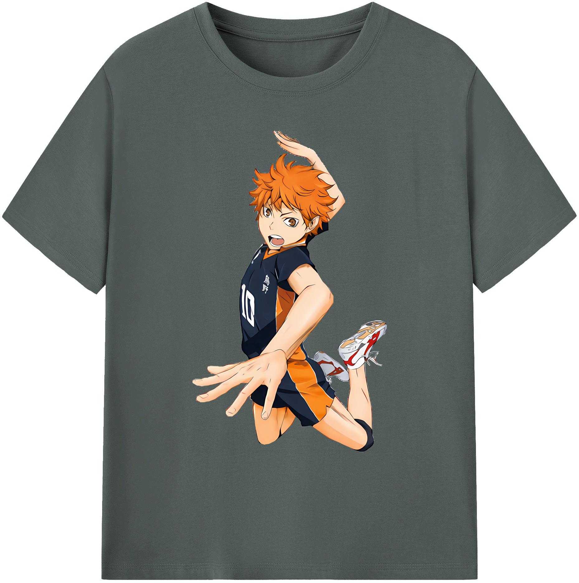 （画像用） ハイキュー!! Haikyu!! 綿100％ メンズ半袖Tシャツ｜肌触りやわらか＆通気性